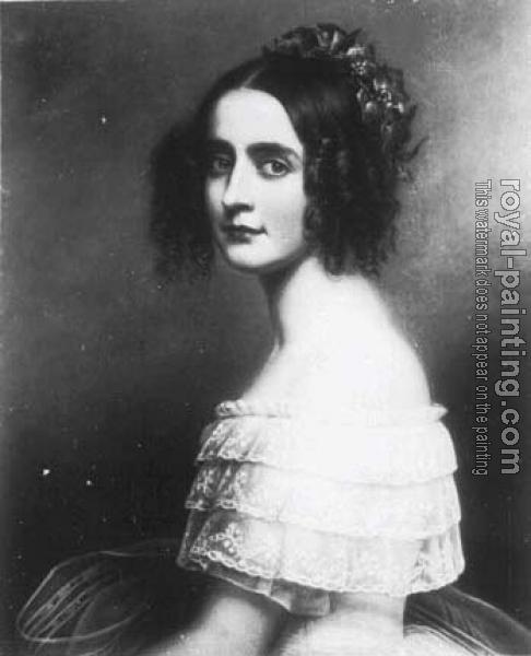 Joseph Karl Stieler : Portrait of Princess Alexandra of Bavaria